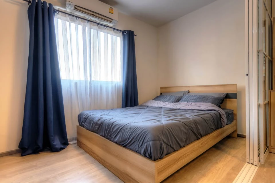 For sale: The Point Condo Rangsit-Klong 6, corner room with privacy, good location, fully furnished, reserve now!
