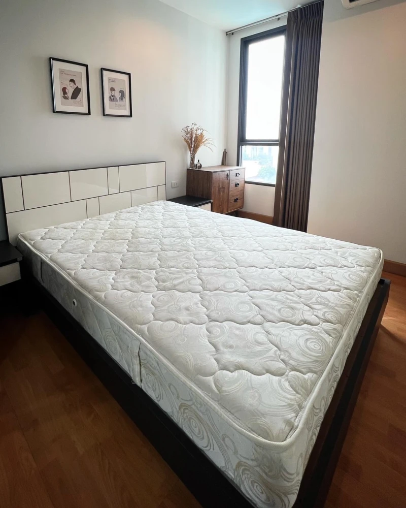 For sale: The President Sukhumvit 81, 9th floor, large room area, comfortable, not cramped, fully decorated, ready to move in