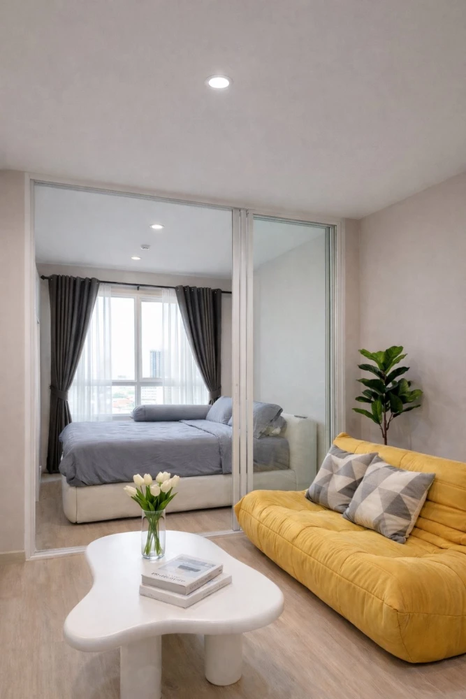 Selling The Tempo Grand Sathorn-Wutthakan. The room is cool and breezy all the time, very bright and comfortable.