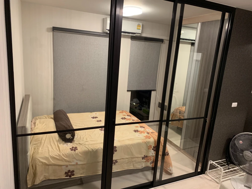 For sale: Unio Sukhumvit 72, 6th floor, partitioned room, fully furnished, just bring your bag, don't miss out!