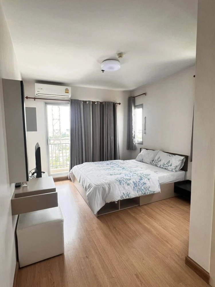 Condo for rent, Supalai City Resort, Chaengwattana, large room, comfortable, lots of usable space, hurry up and reserve now, don't miss out.
