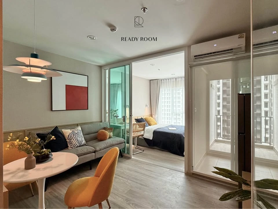 Condo for rent Regent Home Bangna, well-separated room, 26th floor, high view, come and reserve now, don't delay.