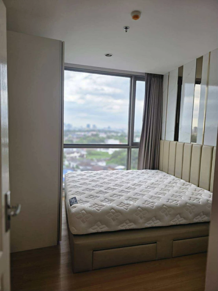 Condo The Cube Tiwanon, good location, close to the BTS, convenient travel, beautiful room, fully furnished. Ready to move in