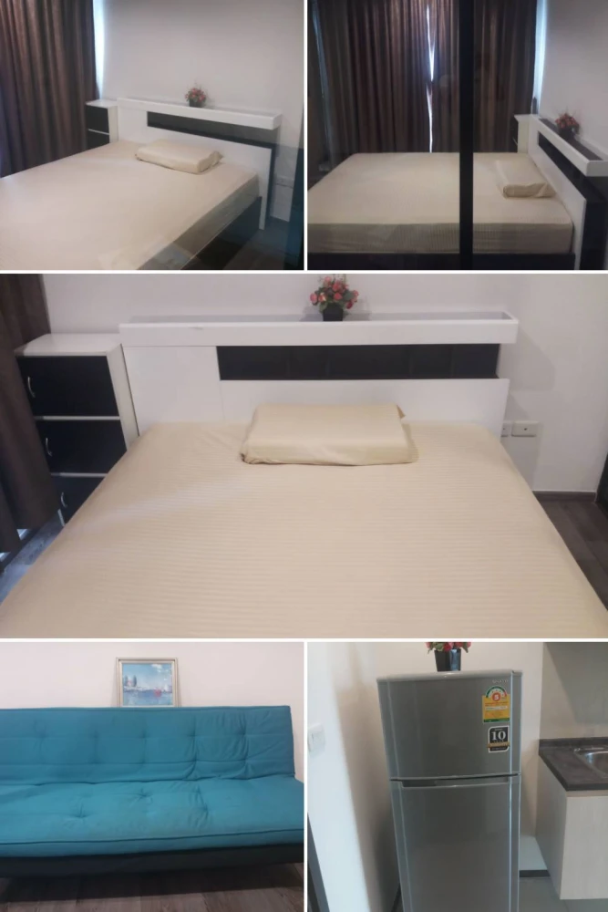 Urgent! Condo for rent at The Base Park West, 1 bedroom, 9th floor, fully furnished, ready to move in. Don't miss out!