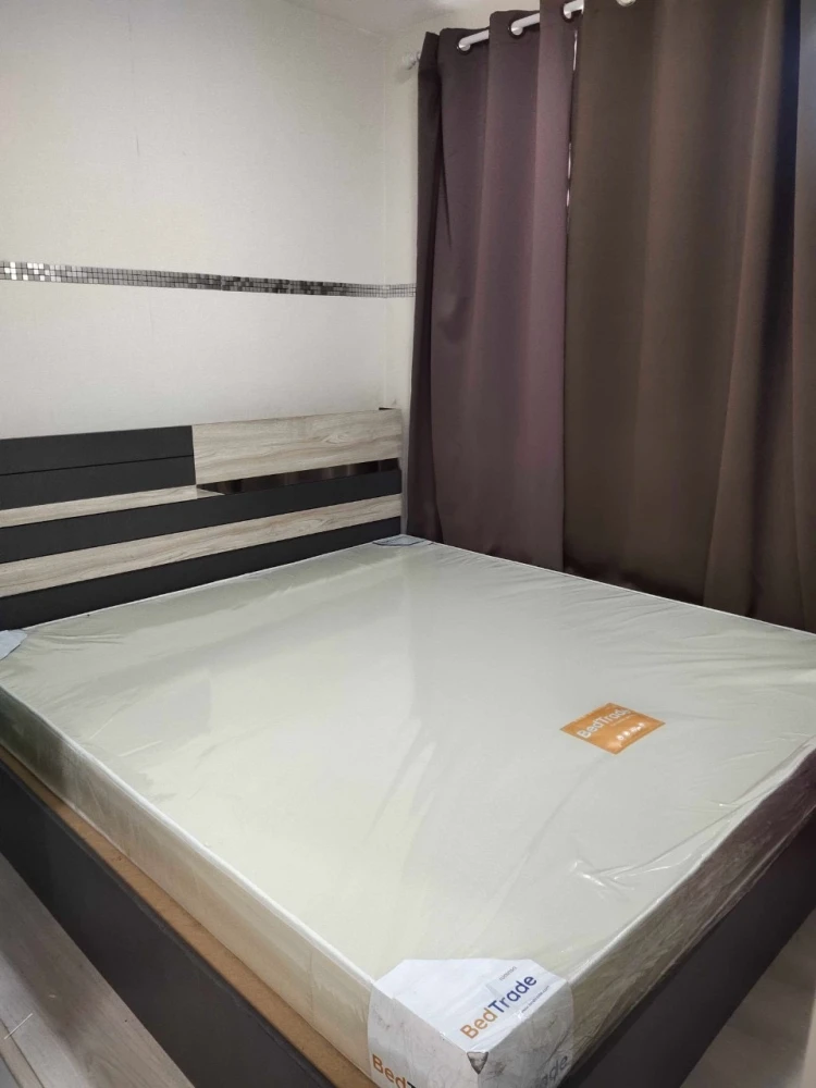 For rent, Plum Condo Ramkhamhaeng 60 Interchange, 6th floor, the room is not hot, the wind is cool. Book and you won't be disappointed.