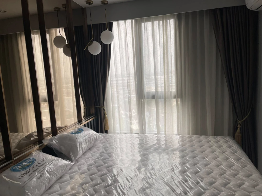 For rent, The Parkland Petchkasem, 56 rooms, simple, luxurious, look expensive, 11th floor, city view, good, hurry to reserve.