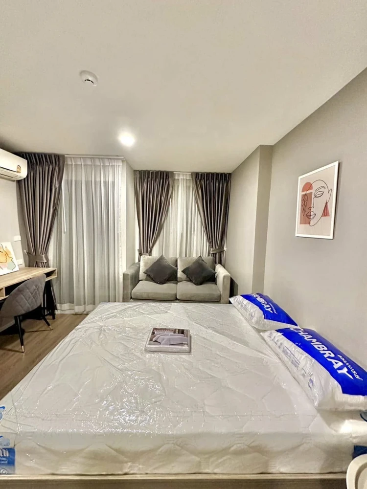 Condo for rent: The Origin Ramintra 83, beautifully decorated room, complete here. Reserve quickly before you miss the opportunity.