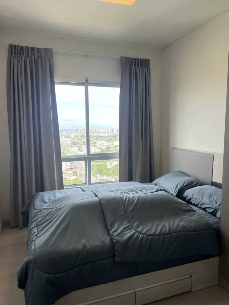 Condo for rent, Niche ID Pakkret, 32nd floor, high view, full facilities, hurry and reserve now, don't miss out!