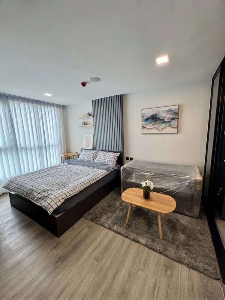 Condo for rent: Atmoz Palacio Ladprao-Wanghin, 6th floor, fully furnished with built-in furniture throughout, separate bedroom. Book now!