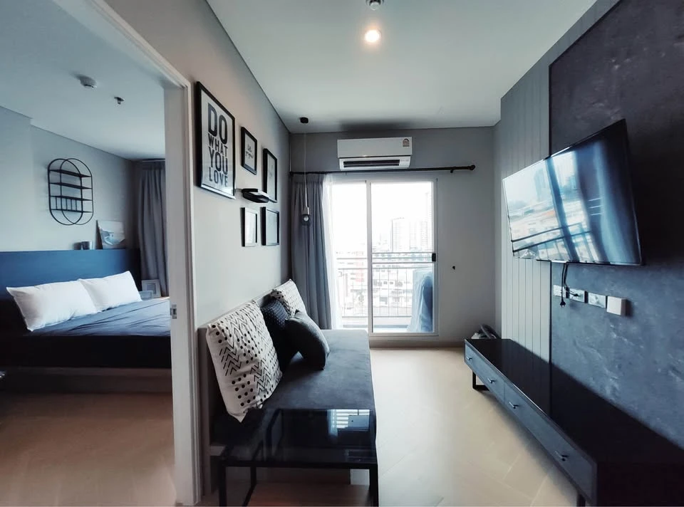 Condo for rent: Lumpini Place Ratchada-Sathu, ready to move in, fully furnished, great price, come and reserve now!