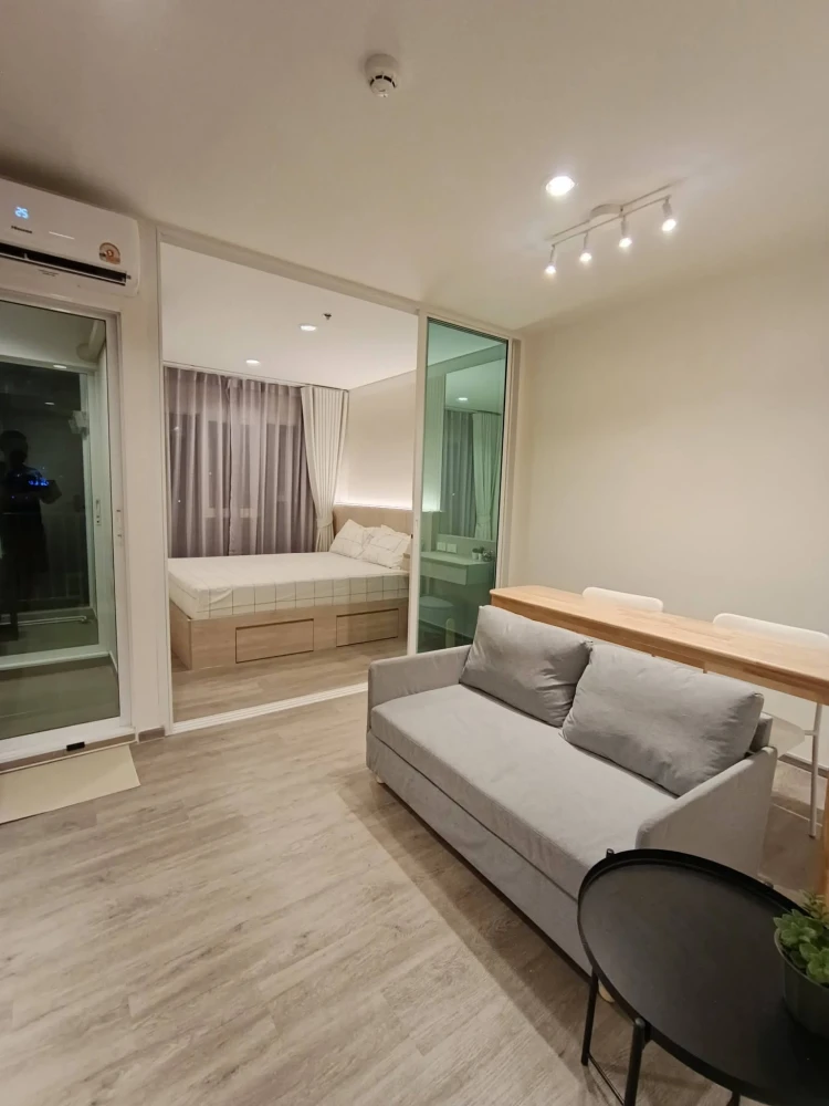 Condo for rent at Regent Home Bangna. The unit features a well-partitioned layout with clearly defined zones. Great price—book yours today!