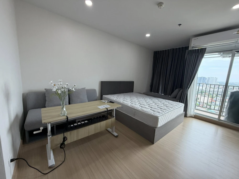 Urgent rental! Supalai Veranda Sukhumvit 117 condo, ready to move in, 21st floor, river view, full amenities. Book now!