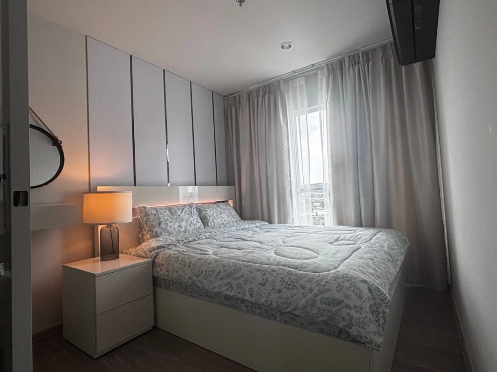 Condo for rent, Regent Bangna. Partitioned rooms with well-defined zones. Excellent value! Book now, don't miss out!
