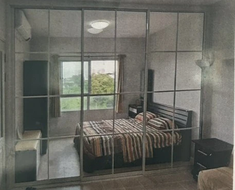 For rent!! Condolette 624 Lat Phrao Condolette Building A, garden view, fully furnished, ready to move in, reserve now!!