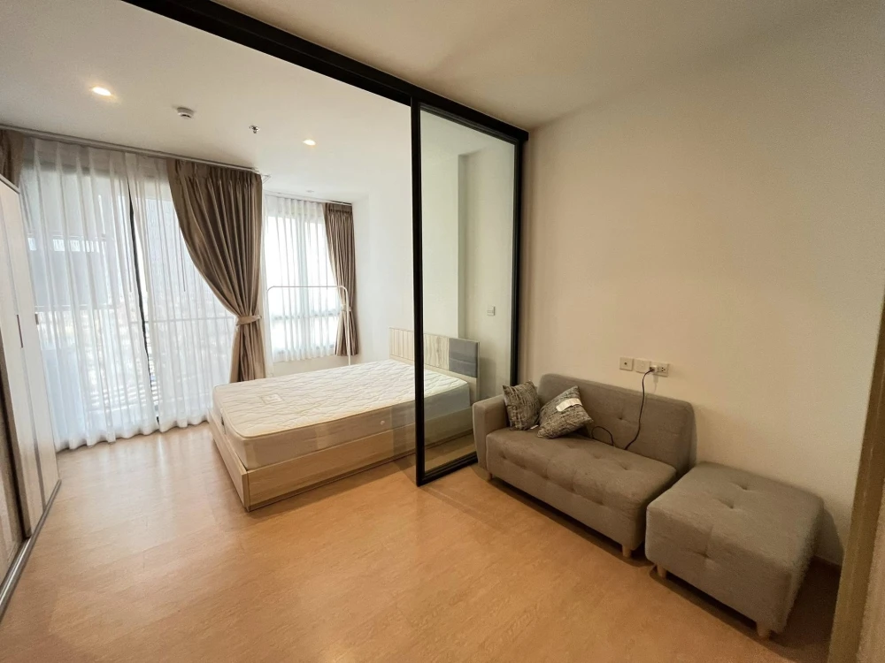 Condo for rent, Maru Lat Phrao 15, separate rooms, perfectly divided into zones. Hurry and reserve now, don't wait.