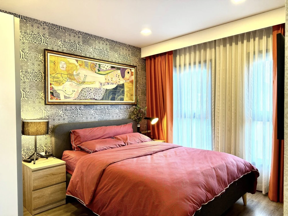Condo for rent, The Base Sukhumvit 50, beautiful, clean, luxurious room.
