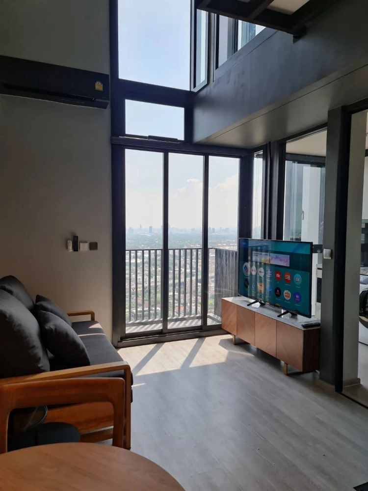 Condo for rent, The Line Sukhumvit 101, spacious room, fully furnished.