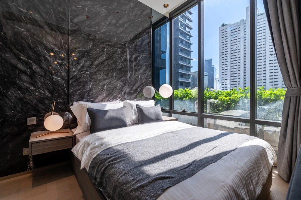 Condo for rent: Ashton Silom. Beautifully decorated room. Simple and luxurious. 10th floor. Just the right height. Come and reserve before you miss yo