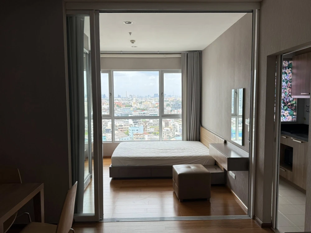 Condo for rent: Hive Taksin, 19th floor, beautiful view, see ICONSIAM, large room, lots of usable space, good price, come and reserve now!