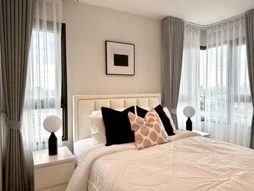 Condo for rent, Condo Life Sathorn - Seacon Square, 17th floor, very nice, decorated in a minimalist style, don't miss it