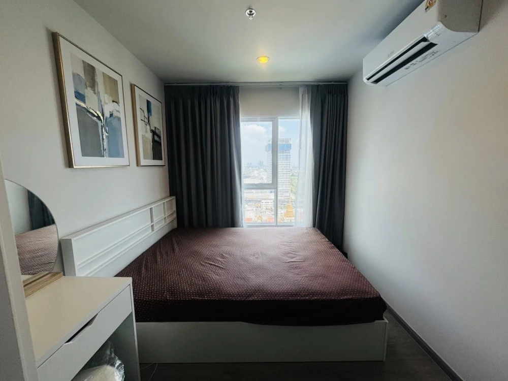 For rent: Regent Home Bangna, well-separated room, 24th floor, high view, complete here, hurry and reserve now, don't miss out.