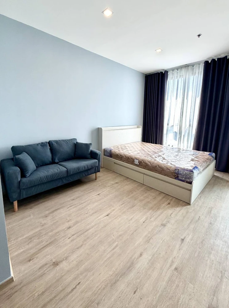 For rent The Rich Rama 9 - Srinakarin (front building), fully furnished, ready to move in