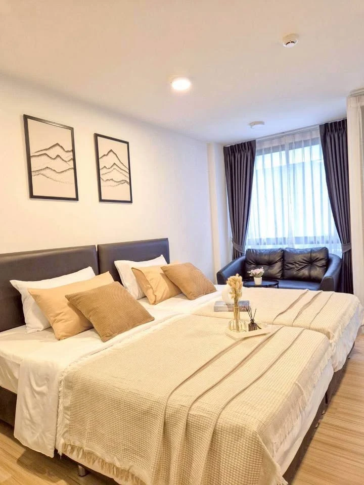 For rent Chateau In Town Pinklao project, new room, fully furnished, ready to move in