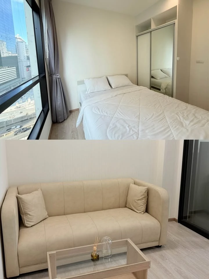 Condolette Midst Rama 9 for rent. Nice unit on the 14th floor with great views. Excellent value. Book today! Don't miss out!