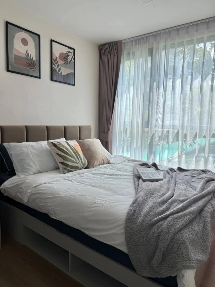 Ready-to-move-in condo for rent at KAVE LUMINOUS BANGMOD. Fully furnished. Book now! Don't miss out!