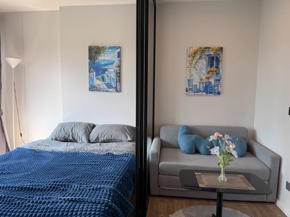 Modiz Sukhumvit 50 condo for rent. Rooms are clearly partitioned and come fully furnished. Book now!