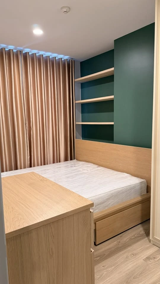 For rent: OKA Haus Sukhumvit 36, fully furnished room, ready to move in, complete with furniture and appliances, just bring your suitcase and move in.