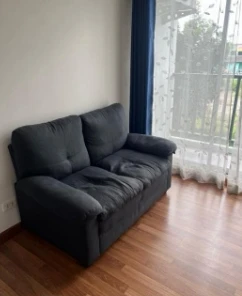 For rent: S Condo Samut Sakhon, 1 bedroom, 1 bathroom, 3rd floor, not high-rise, comes with a great price. If you miss it, you'll regret it later.