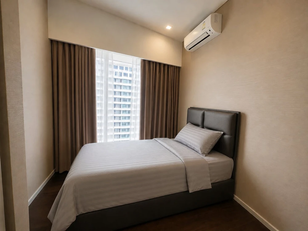 Rent out your spacious apartment at The Saint Residences. Enjoy ample living space and complete convenience all in one place. Book now, don't miss out