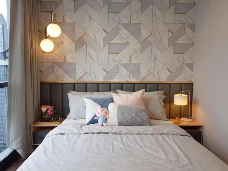 arrived!! Beautiful room, The Line Ratchathewi, very private corner room, bulid in, fully furnished, don't miss this room.