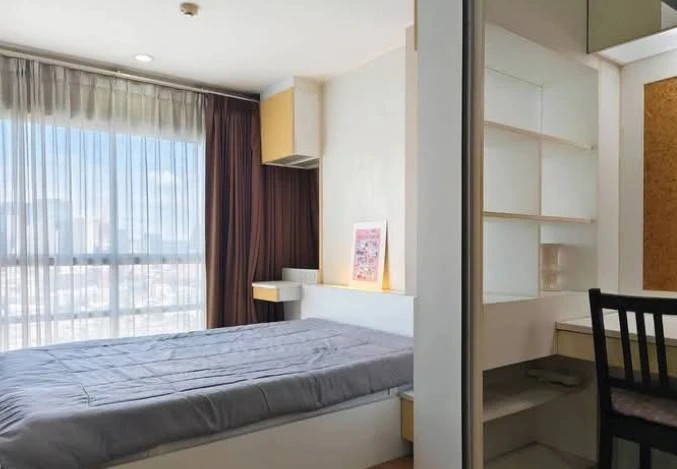Vacant room for rent at U Delight @ Chatuchak Station Condo  (U Delight@Chatuchak) 🔅 Beautifully decorated 32-bedroom unit on the 21st floor, Buildin