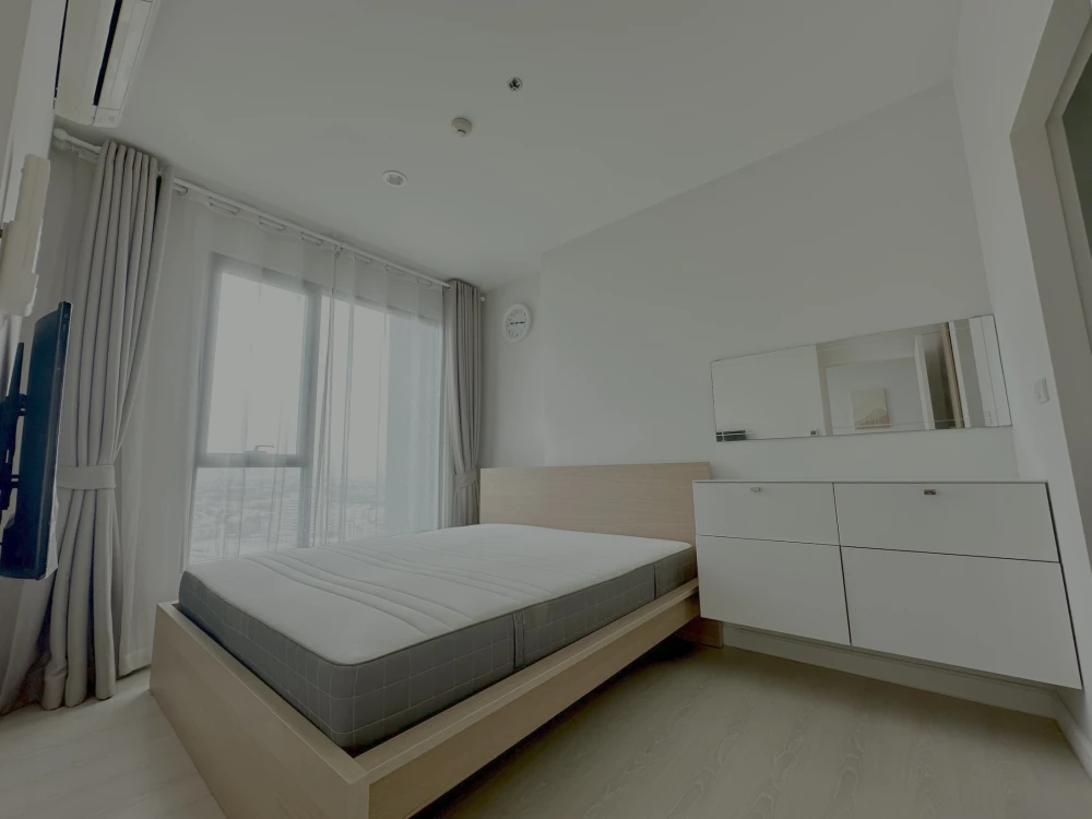 Condo for rent The Niche Pride Thonglor-Phetchaburi, balcony facing Phetchaburi Road, fully furnished, don't miss it!