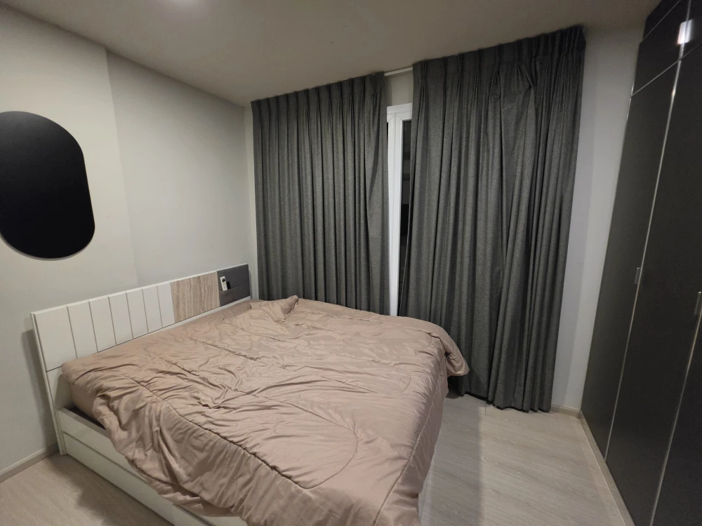 Condo for rent, sale, The Tree Din Daeng - Ratchaprarop, nice room, dark tones, fully furnished, great price, don't miss it