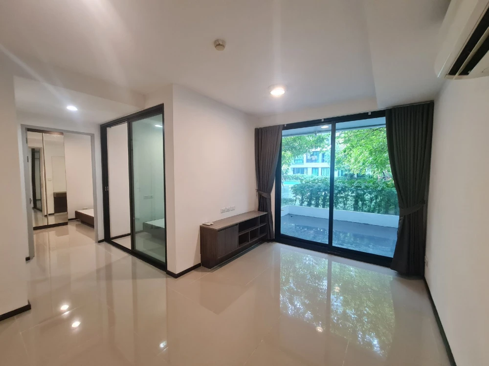 Condo for rent, My Story Lat Phrao 71, 2 bedrooms, 2 bathrooms, swimming pool view, Building A. Don't wait, book quickly.