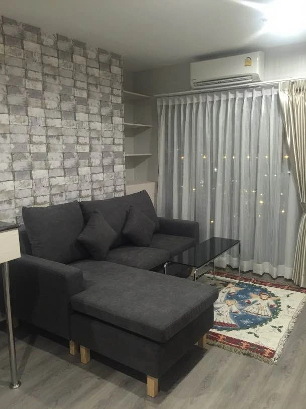 Condo for rent, Rich Park Triple Station, high floor, beautiful view, corner room, fully furnished.