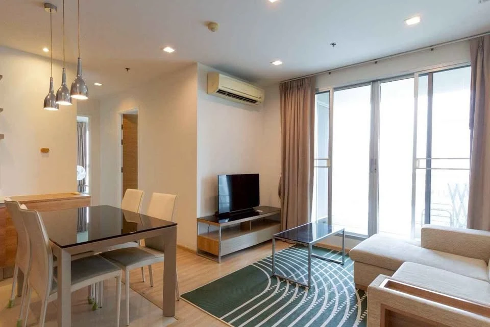 Condo for rent, Rhythm Sukhumvit 50, beautifully decorated, ready to move in fully furnished complete electrical appliances