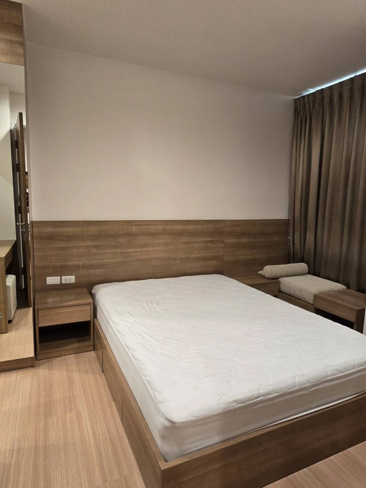 For rent!! Lumpini Center Happyland Condo Phase 1-4, 30th floor, beautiful room, fully furnished, worth living in, don't miss it!!