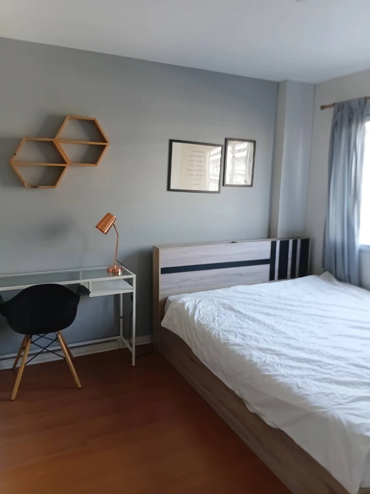 Condo for rent, Lumpini Town, Bodindecha-Ramkhamhaeng, furniture, ready to move in, don't miss it!!