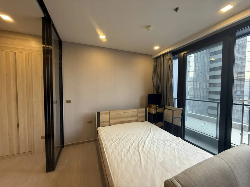 For sale, for rent!! Condo One Nine Five Asoke-Rama 9, 9th floor, Building A, beautifully decorated, complete in one place, don't miss it!!
