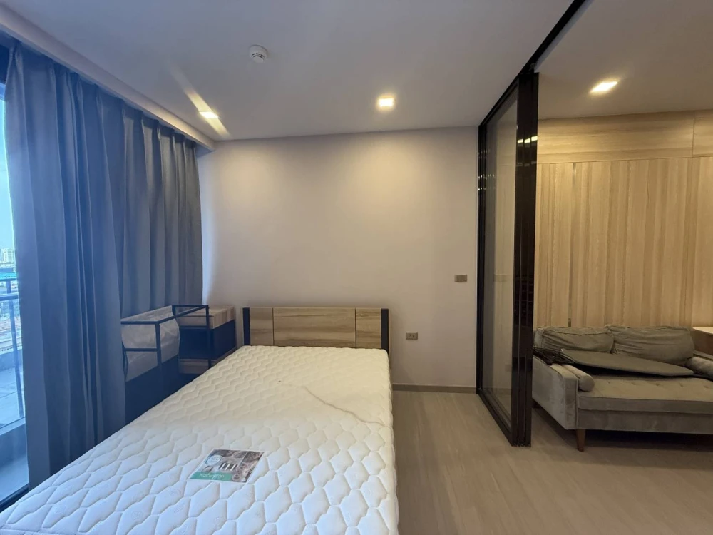 For sale, for rent!! Condo One Nine Five Asoke-Rama 9, 9th floor, Building A, beautifully decorated, complete in one place, don't miss it!!