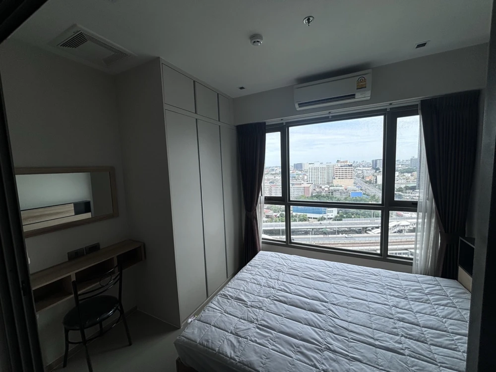 Condo for rent, Whizdom Station Ratchada-Thapra, ready to see and move in, attractive price, hurry to reserve.