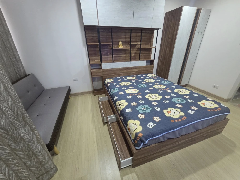 Condo for rent Supalai Veranda Ramkhamhaeng, new room, decorated Ready to move in, don't wait, hurry!!