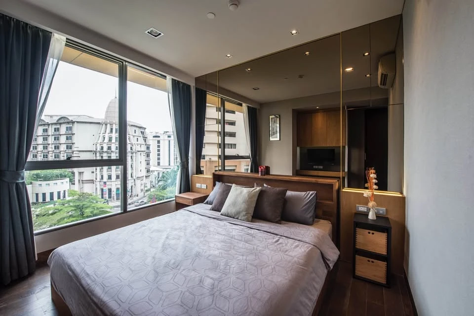 Condo for rent, The Lumpini 24, beautiful, luxurious, fully furnished, finished here, come, very good view.