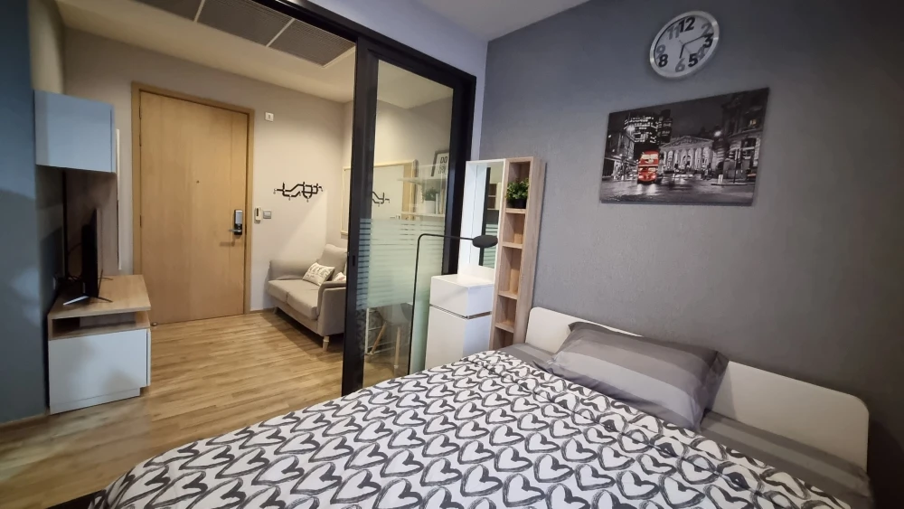 Condo for rent, The Line Jatujak-Mochit, great view, cute room, can carry the bag and move in!!