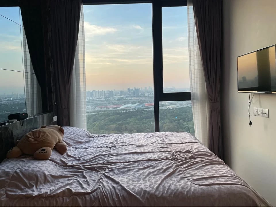Condo for rent: The Line Jatujak-Mochit The room is ready, good view, affordable price, comes with furniture, hurry to move