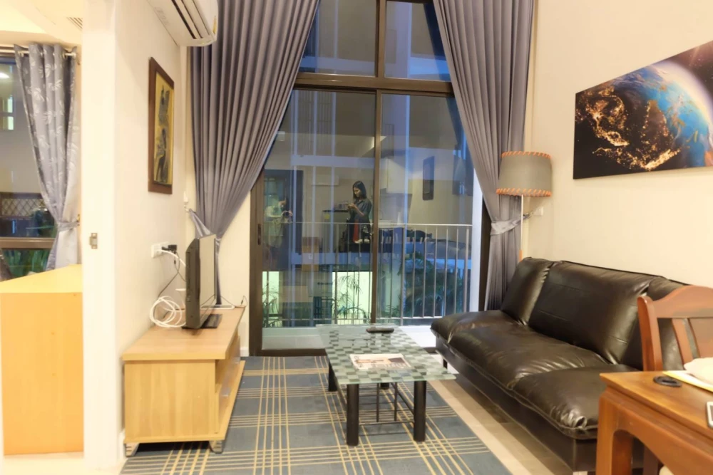 Condo for rent, Metro Luxe Riverfront Rattanathibet, next to the Chao Phraya River. Modern Style Heritage